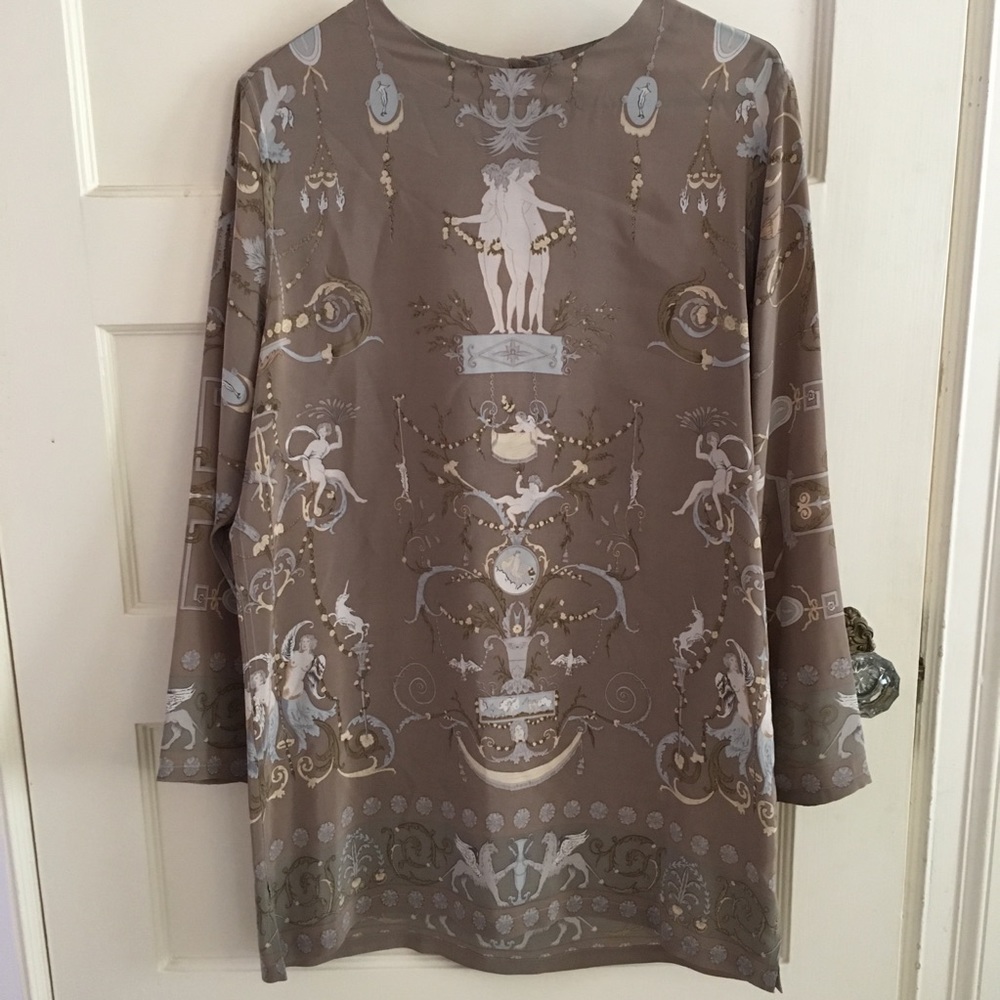 Silk Shift Dress
